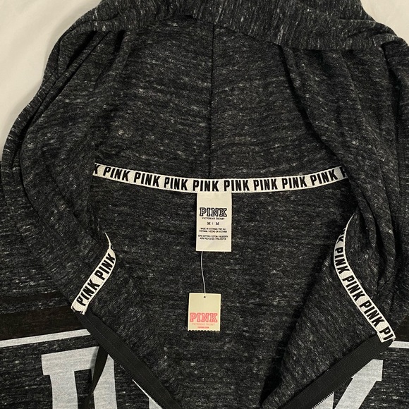 NWT Victoria’s Secret PINK Zip-Up Hoodie - Picture 4 of 4